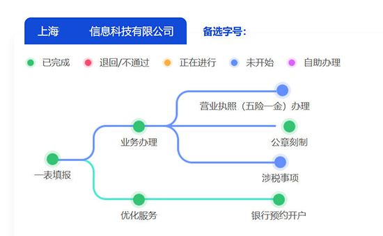 上海奉賢區(qū)“一網(wǎng)通辦”注冊(cè)公司完整步驟圖解
